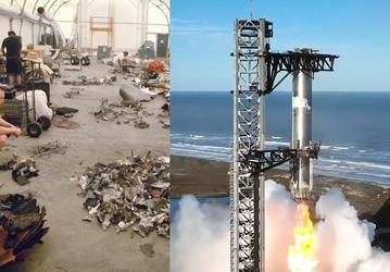 Маск сравнил взрыв новейшего Starship с выбоиной на дороге. Версия Starship диаметром 9 м будет запущена около 10 000 раз