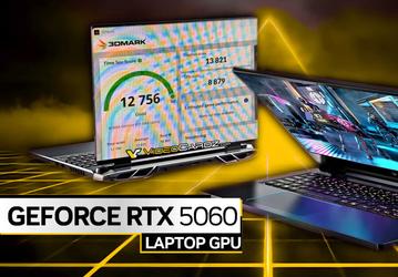 Nvidia не повторит ошибки с GeForce RTX 4060. Мобильная RTX 5060 Laptop в первых тестах на 33% быстрее RTX 4060 Laptop