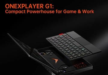 Уникальный ноутбук с двумя клавиатурами, но зачем тут процессор Intel? Onexplayer G1 вышел на Indiegogo и стоит немало