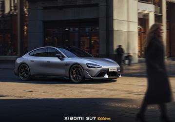 Самый быстрый серийный четырехдверный автомобиль Xiaomi SU7 Ultra представлен в «космическом» варианте
