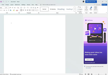 Ограниченное тестирование: Microsoft тихо выпустила облегченную бесплатную версию Office с рекламой