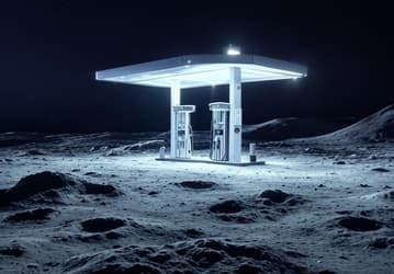 Для межпланетных путешествий Луну нужно будет превратить в «космическую бензоколонку», но человечество к этому пока не готово