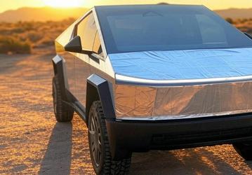 Tesla посоветовала владельцу Cybertruck заклеить щели скотчем. Владельцы жалуются на слишком сильный шум от ветра при езде