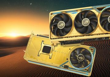 RTX 5090 дорогая, а как насчёт золотой RTX 5090? Asus представила ROG Astral GeForce RTX 5090 Dhahab Edition