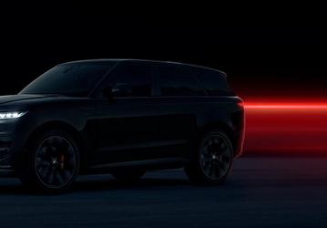 Чернее ночи, только «мерцающие красные глаза». Представлен новый Range Rover Sport