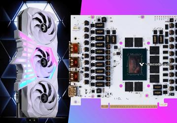Королева всех GeForce RTX 5080. Galax HOF OC Lab Edition имеет корону с подсветкой и самую мощную подсистему питания 