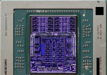 Так выглядит мобильное чудовище AMD под микроскопом. Процессор Ryzen AI Max показал структуру своих чиплетов