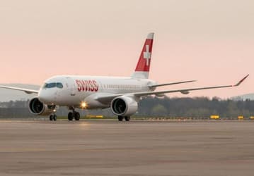 Швейцарская авиакомпания Swiss Air приземляет все Airbus A220-100 на полтора года — из-за проблем с двигателями Pratt & Whitney