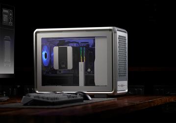 Компактный корпус-перевёртыш. Cooler Master представила модульный корпус MasterFrame 400 Mesh для плат microATX и Mini-ITX