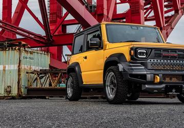Suzuki Jimny превратили в «мини-Тойоту»: представлен тюнинг-комплект CH:AMP, превращающий Suzuki Jimny в подобие Toyota Hilux Champ