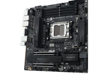 На эту плату Asus можно установить Ryzen 9000, а можно и серверный CPU Epyc. Представлена модель Pro WS 850M-ACE SE