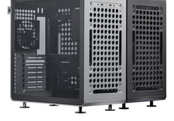 Cooler Master Qube 540 — это не куб, но зато в дырочку. Новый ПК-корпус выглядит необычно, но, вероятно, в ущерб шумности
