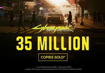Cyberpunk 2077 продолжает хорошо продаваться. Игра разошлась уже более чем 35 млн копий