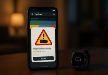 Google вводит жёсткие меры против приложений, тайно «съедающих» заряд батареи