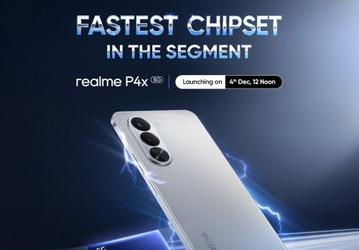 Новый Realme похож не на iPhone, а на Galaxy. Смартфон Realme P4x получит аккумулятор ёмкостью 7000 мАч