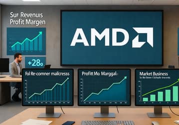 У AMD всё хорошо. Компания отчиталась о рекордном квартале и росте продаж даже у игрового направления