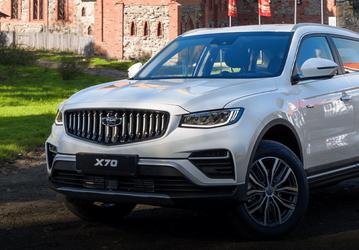 Белорусский кроссовер Belgee X70 — самый популярный автомобиль в октябре в России (по версии «Авито Авто»)