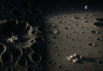 Учёные оценили риск микрометеоритных ударов по будущей лунной базе Artemis