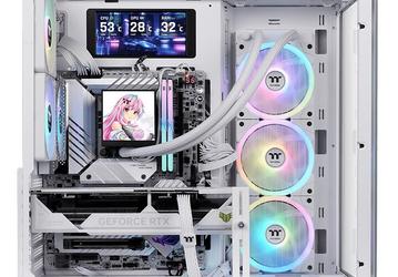 «Аквариум» для ПК, но по-новому. Представлен корпус Thermaltake View 390 TG со стеклянной панелью, закрывающей сразу боковую и верхнюю грани