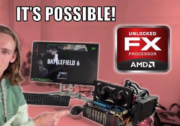 На стареньком AMD FX-9590 запустили Battlefield 6. Платформа одной из первых получила поддержку SecureBoot