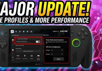 Выжать из портативной консоли всё. Новая прошивка Asus Xbox ROG Ally позволяет улучшить и производительность, и автономность