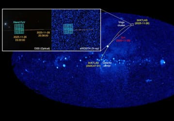 Межзвёздная комета 3I/ATLAS засветилась в рентгеновском диапазоне
