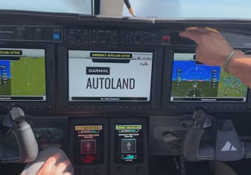 Система Garmin Autoland впервые в истории самостоятельно посадила самолет в реальной аварийной ситуации