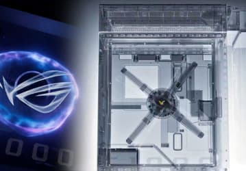 Компьютерный корпус, способный формировать голограммы. Asus показала тизер корпуса ROG G1000 с экраном AniMe Holo