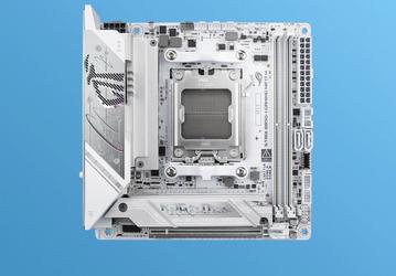 Белая до кончиков всех разъёмов. Asus представила системную плату ROG STRIX B850-I Gaming WIFI7 W