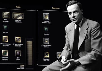 ИИ-ускорители Nvidia Feynman могут получить отдельные языковые процессоры (LPU) поверх кристалла GPU