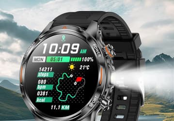Умные часы с автономностью 40-100 дней. Rogbid Enduro получили аккумулятор чудовищной для часов ёмкости при цене 30 долларов