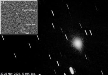 Межзвёздная комета 3I/ATLAS стала объектом пристального внимания ООН и NASA