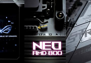 Испарительная камера для SSD, странные контактные площадки и слоты памяти NitroPath DIMM. Asus тизерит новые системные платы AM5 Neo