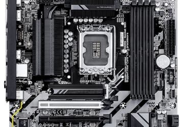 Формат Micro-ATX, но тут сразу четыре слота PCIe. Представлена системная плата Gigabyte B860M DS3H WIFI6E Rev 2.0