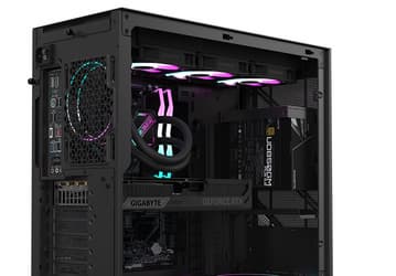 Если хочется фирменный полностью готовый мощный игровой ПК. Gigabyte выпустила Aorus Prime 5 в конфигурации с GeForce RTX 5080