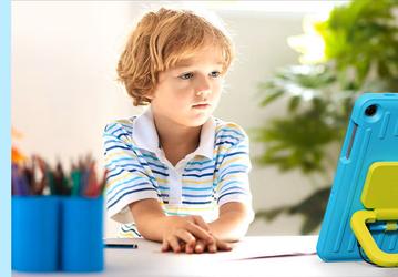 Какой планшет не страшно давать детям? Samsung представила Galaxy Tab A11+ Kids Edition в очень пухлом чехле с ручкой-подставкой