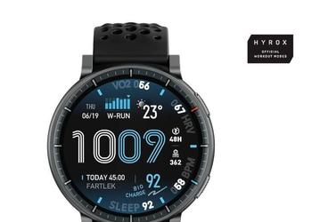 Умные часы Amazfit Active Max будут монстрами автономности? Появились качественные фото и характеристики