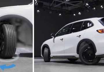 Geely научила электромобиль ездить боком: поворачивающиеся на 90 градусов колёса превращают мучительную парковку в пару движений