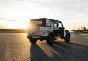 Mercedes показала совершенно новый «Гелик» (Mercedes-Benz G-Class) без жёсткой крыши