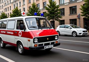 Микроавтобус скорой помощи из частной коллекции: легендарный РАФ-2203 выставили на продажу в России