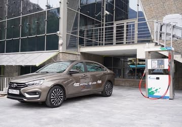 Lada Aura с заводским ГБО вышла на испытания