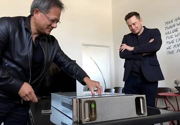«Никто не хотел его покупать, кроме Илона». Глава Nvidia рассказал, как рынок изначально встретил суперкомпьютер DGX-1, и как из этого вырос мир ИИ