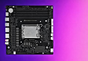 Очень редкий зверь: MaxSun системную плату Mini-ITX с четырьмя слотами для памяти DDR5