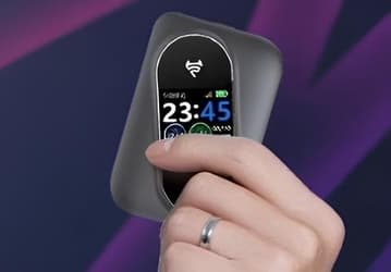Очень дешёвый портативный роутер с экраном, поддержкой Wi-Fi 6 и 5G, который работает 11 часов. Представлен Feimao M7 Pro