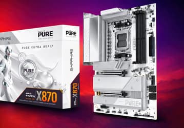 Белый флагман без излишеств. Sapphire выпустила системную плату PURE X870A WIFI7
