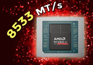 Монструозные процессоры AMD станут немного лучше. Обновлённая линейка Ryzen AI Max будет поддерживать память LPDDR5X-8533