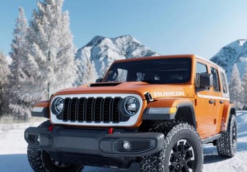 Легендарному Jeep Wrangler добавили стиля: всё тот же 3,6-литровый атмосферный V6 Pentastar, но теперь за белой решеткой радиатора