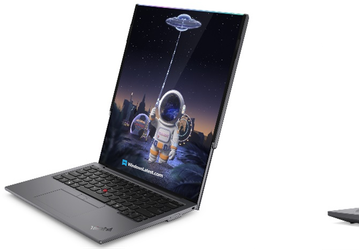 Экран этого ноутбука умеет «перетекать» на внешнюю сторону крышки. Lenovo готовит концепт ThinkPad Rollable XD