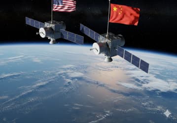 Китайский спутник был «на волосок» от столкновения со спутником SpaceX, потому что китайская сторона, видимо, не обменялась данными с США