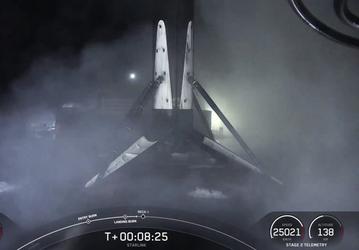 Утечка топлива привела к пожару и падению ускорителя Falcon 9 после посадки 2 марта